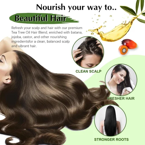Miniatura 5 de Aceite de batana para el crecimiento del cabello Dr. Sebi 100% aceite de batana natural crudo, cuidado del grosor del cabello más fuerte 4 onzas