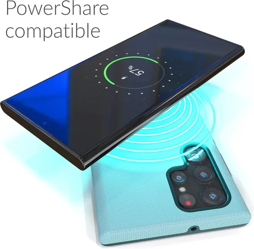 Miniatura 6 de Crave Funda para Galaxy S22 Ultra, funda de doble capa de protección a prueba de golpes para Samsung Galaxy S22 Ultra 5G (6.8 pulgadas) - Aqua