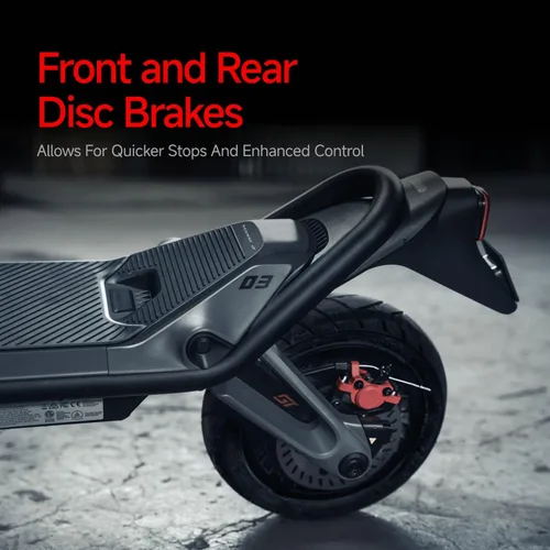 Miniatura 14 de Segway SuperScooter GT3, 31 MPH w/ 45-Mile Long Range, 2400W Peak Motor, Dual Hydraulic Suspension, Self-Sealing Tires, Flash Charging Electric