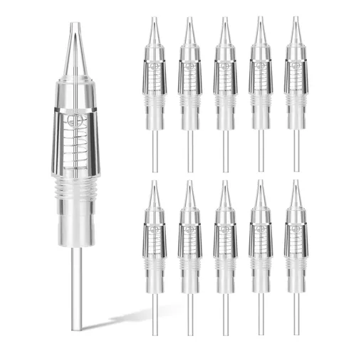 Miniatura 10 de ATOMUS 10 Uds. Cartucho de tatuaje de cejas Agujas desechables de maquillaje permanente para máquina de tatuaje delineador de ojos de cejas (1R)