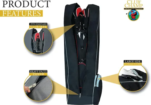 Miniatura 2 de Club Champ - Funda de viaje para bolsa de golf