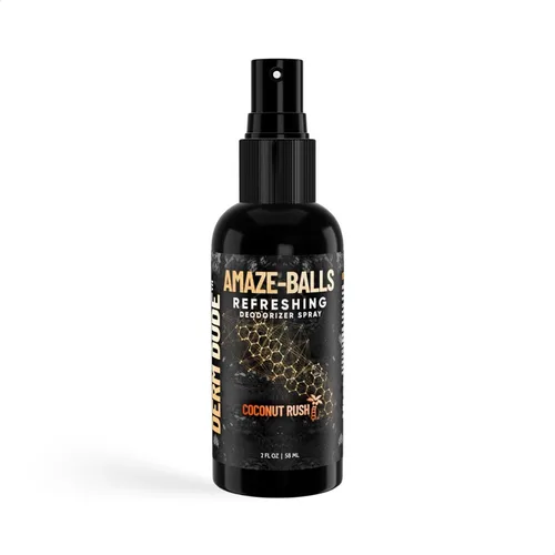 Miniatura 16 de Derm Dude Amaze Ball - Desodorante en aerosol para hombres Spray antirozaduras para ingle y saco con DeoPlex y aloe vera Control de olores