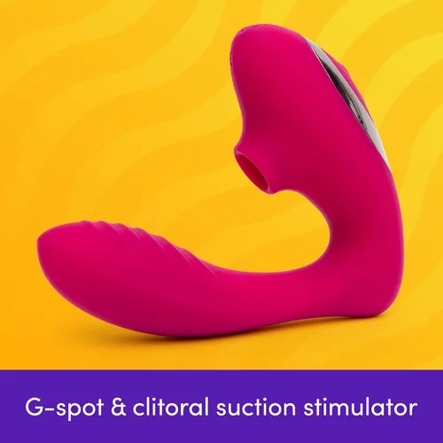 Miniatura 2 de Lovehoney Condulge - Juguete de succión de clítoris – Juguete sexual vibrante para estimulación doble de clítoris y punto G – Vibrador de succión