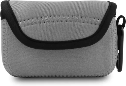 Miniatura 7 de MegaGear Funda de neopreno ultra ligera para cámara compatible con Panasonic Lumix DMC-ZS7 - Gris