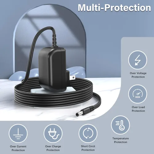 Miniatura 4 de Cable de alimentación de 12 V con certificación UL para Yamaha PA-3C PSR-E360 PSR-E360MA PSR-EW310 PSR-E253 PSR-E263 PSR-E273 Adaptador de CA