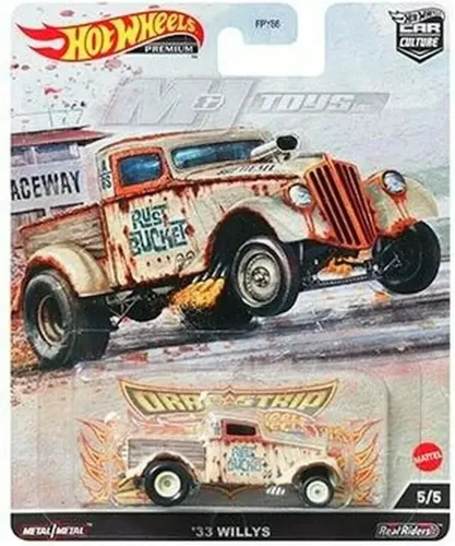 Miniatura 2 de Hot Wheels Car Culture 2022 Dragstrip Demons - Paquete completo de 5 vehículos fundidos a presión, escala 1:64, FPY86-957R, a partir de 3 años