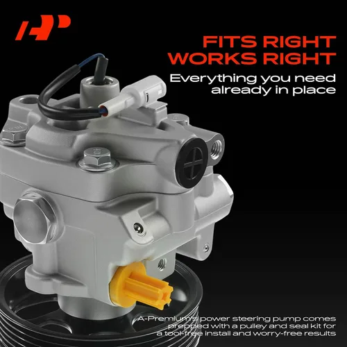 Miniatura 3 de A-Premium Bomba de dirección asistida, con polea, compatible con Subaru Forester 2009-2010, Impreza 2008-2012, 2.0L 2.5L, aspirada naturalmente