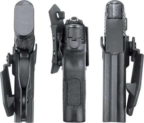 Miniatura 3 de WARRIORLAND Funda OWB Kydex con corte óptico, ajuste seleccionado para Glock 17/19/19X/43/43X MOS, sin riel 1911, Hellcat/Hellcat Pro, Taurus Taurus