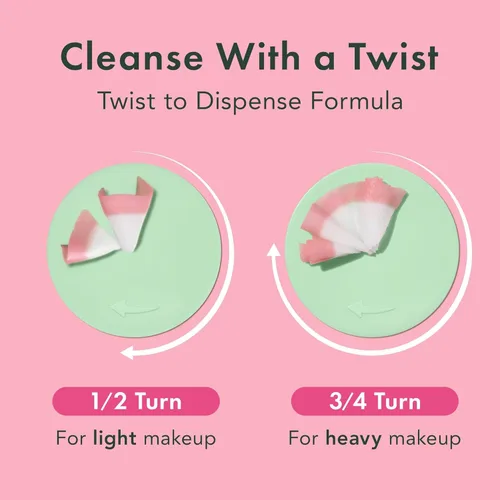 Miniatura 6 de Rael Removedor de maquillaje, Bálsamo limpiador Miracle Clear – Bálsamo removedor de maquillaje Twist-Up con aceites de salvado de arroz y jojoba