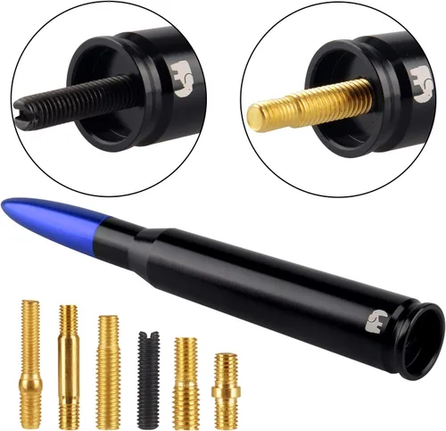 Miniatura 5 de ONE250 Antena estilo bala, compatible con Chevy Chevrolet - Silverado (1999-2024), Colorado (2003-2024), Equinox (2003-2017), Traverse (2008-2017)