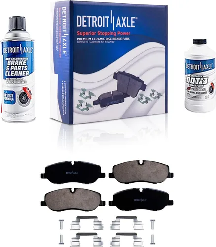 Miniatura 92 de Detroit Axle - Pastillas de Freno para Nissan Altima Sentra 350Z Juke INFINITI G35, Pastillas de Freno Cerámica Delanteras y Traseras Reemplazo