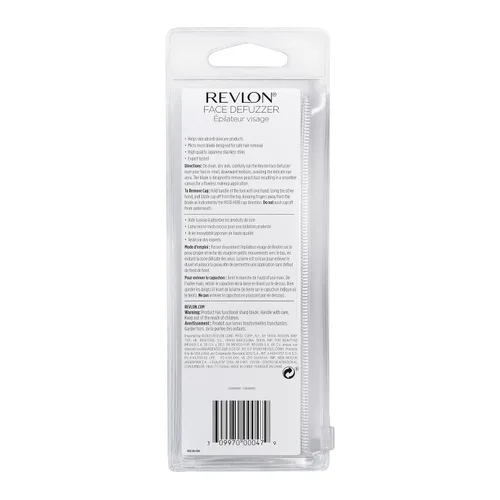 Miniatura 6 de Revlon Desfuzzers faciales, depilación de alta precisión y hoja de dermaplaning, piel suave, hecho con acero inoxidable, relleno de calcetines