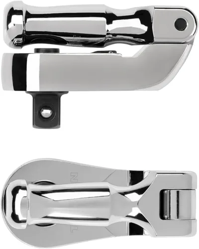 Miniatura 3 de TEKTON Trinquete plegable de liberación rápida, corto y grueso de 3/8 de pulgada SRH35104
