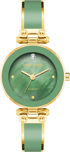 Miniatura 8 de Anne Klein Reloj de pulsera con esfera de diamantes genuinos