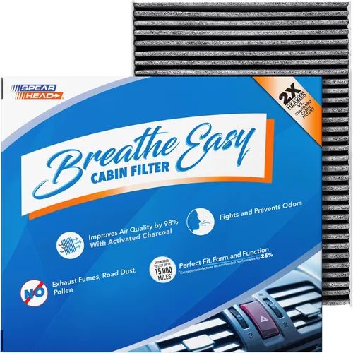 Miniatura 57 de Spearhead Odor Defense Breathe Easy - Filtro de cabina para aire acondicionado y calentador Compatible con varios Acura/Honda de 2009-2025 como