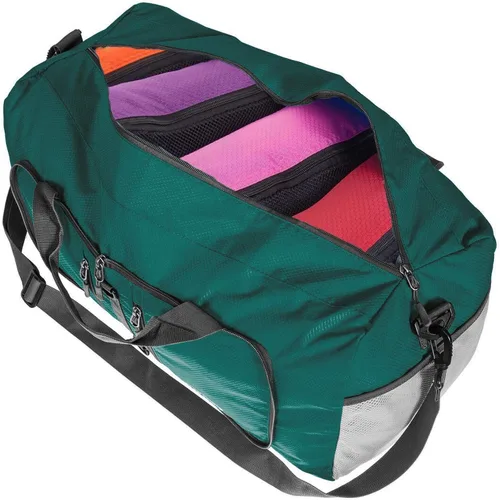 Miniatura 4 de G4Free, bolsa plegable, de lona, para viajar, liviana, de 22 pulgadas, para equipaje, deportes, gimnasio
