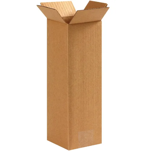 Miniatura 45 de BOX USA Cajas de envío medianas de 10 pulgadas de largo x 10 pulgadas de ancho x 18 pulgadas de alto, paquete de 25 cajas de cartón para envío