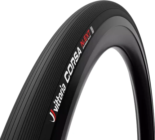 Vittoria Corsa N.EXT TLR - Neumático de carretera sin cámara - Carcasa de nailon duradera, agarre superior y protección contra pinchazos