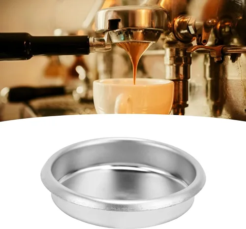 Miniatura 3 de Filtro ciego de metal de 2.126 in, inserto de acero inoxidable para máquina de café para Breville Sage8 Series 870 Acero inoxidable