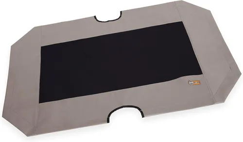 Miniatura 10 de K&H Pet Products Cuna para mascotas original, cama elevada para perros, malla verde/negra, mediana, 32 x 25 x 7 pulgadas