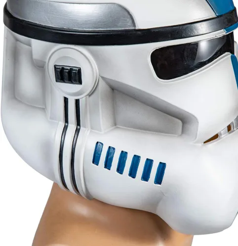 Miniatura 5 de Máscara de casco de soldado clon fase 2, accesorios de disfraz para Halloween, látex