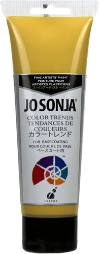Miniatura 33 de Jo Sonja Colores de fondo – Botella de 6 oz de acrílico de flujo mate – Deep Pond color fantasía (Deep Pond)