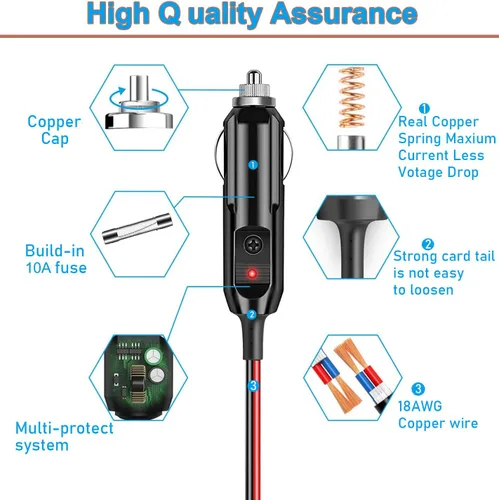 Miniatura 6 de Cargador de coche de 56 W 14 V CC para cargador de batería Noco compatible con NOCO GB70 GB150 GB250+ GB251+ GB500+ Genius Boost Ultra Safe Batería