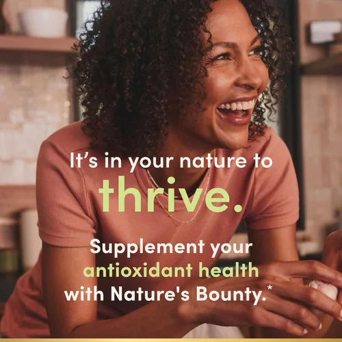Miniatura 4 de Nature's Bounty Cúrcuma con extracto de pimienta negra, apoya la salud antioxidante, 1000 mg, 60 cápsulas