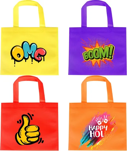 Miniatura 2 de SPERPAND 30 bolsas de regalo pequeñas con asas, bolsa de regalo de vacaciones, bolsas de regalo de fiesta, bolsas de regalos para niños, cumpleaños