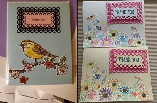 Miniatura 2 de Troqueles de corte con marco rectangular festoneado cosido, plantillas de metal para manualidades, tarjetas de papel, álbumes de recortes, grabado