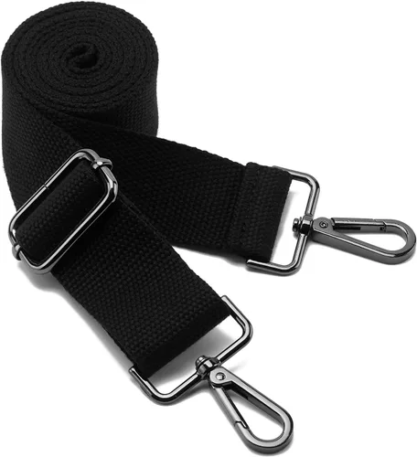 Miniatura 38 de Correa de Bolso de Hombro Ancha de Repuesto Ajustable Cinturón de Lona Bolso Cruzado Bolso de Mano