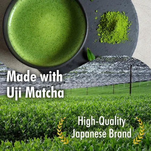 Miniatura 5 de YAMASAN KYOTO UJI Dorayaki japonés de Matcha con pasta dulce de frijol, dulces tradicionales japoneses Wagashi, tamaño mini lindo, caramelo