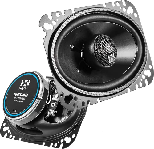 Miniatura 10 de NVX NSP69 Paquete de altavoces coaxiales de 2 vías de 6 x 9 con arnés Metra 72-1002 – 900 W pico, tweeters de cúpula de seda, instalación