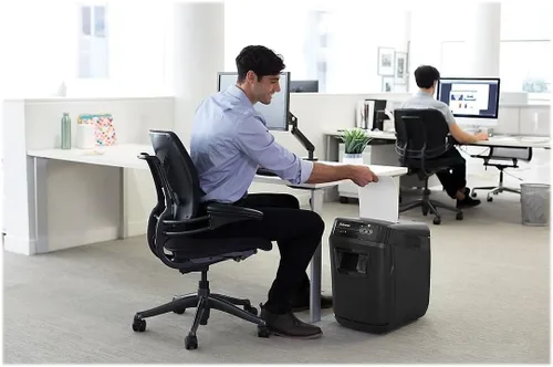 Miniatura 8 de Fellowes AutoMax 200C triturador de papel de corte cruzado con alimentación automática 2 en 1 para oficina con capacidad de alimentación automática