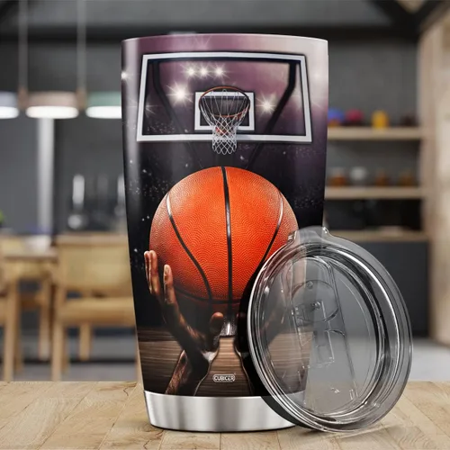 Miniatura 3 de CUBICER Vasos de café de baloncesto, regalos para jugadores deportivos, amantes de los deportes, niños, niñas, hombres, cumpleaños, Navidad, taza