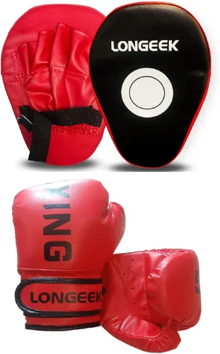 Miniatura 12 de Guantes de boxeo para niños de 4/6 onzas, guantes de entrenamiento, guantes de bolsa, guantes de lucha para niños de 3 a 15 años