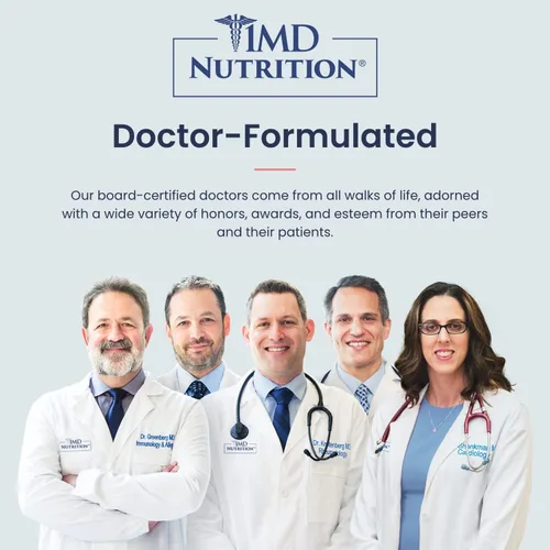 Miniatura 5 de 1MD Nutrition CholestMD con extracto de hoja de olivo, Bergavit, niacina, ajo 60 cápsulas