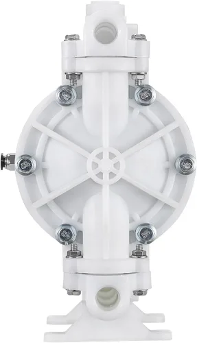 Miniatura 9 de VEVOR Bomba neumática de doble diafragma, 4.4 GPM, bomba neumática de transferencia de aceite residual de entrada y salida de 1-1/2 pulgadas, máximo