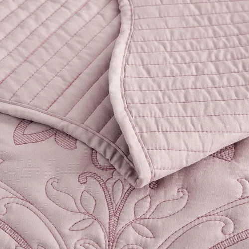 Miniatura 6 de CHIXIN Juego de colcha de gran tamaño tamaño King – Funda de cama ligera – Hermosas costuras – Colcha reversible de 4 piezas – Hermoso