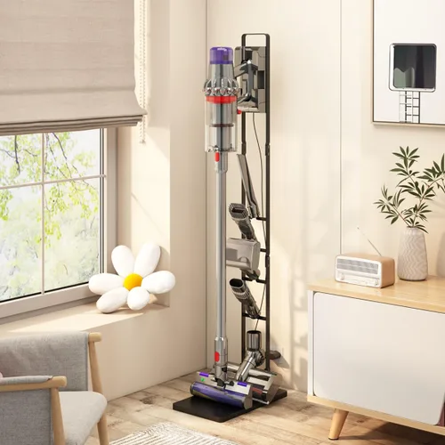 Miniatura 9 de Soporte de aspiradora Foho, soporte de soporte de almacenamiento, soporte de aspiradora estable compatible con Dyson V15 V11 V10 V8 V7 V6