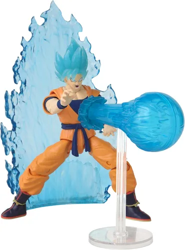 Miniatura 6 de Bandai - Dragon Ball Super - Dragon Stars - Goku Azul SS (Paquete Power up) Figura de acción