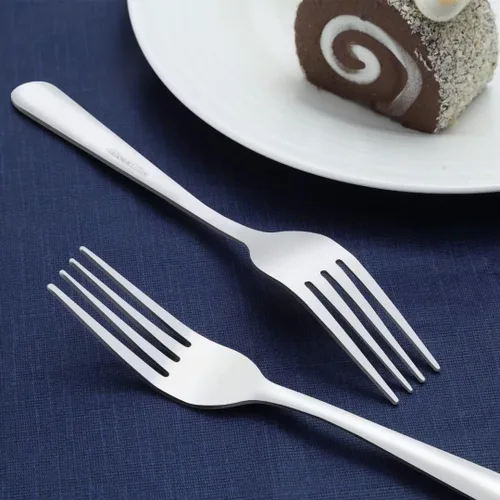 Miniatura 3 de Juego de 36 tenedores de acero inoxidable de 7.1 pulgadas, juego de tenedores de mesa duraderos, uso para el hogar, cocina y restaurante, pulido