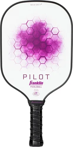 Miniatura 9 de Franklin Sports Pala de Pickleball - Raqueta Oficial de Pickleball de EE. UU. (USAPA) Aprobada de Núcleo de Polipropileno Pilot - Raqueta Pro Ligera