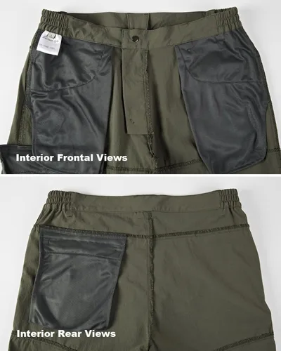 Miniatura 6 de EKLENTSON Pantalones cortos para hombre con bolsillos, ligeros, de secado rápido (sin cinturón)