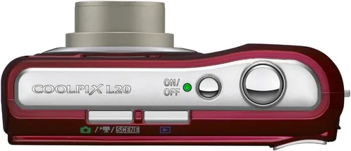 Miniatura 5 de Nikon Coolpix L20 - Cámara digital de 10MP con zoom óptico de 3.6 y LCD de 3 pulgadas, color rojo oscuro