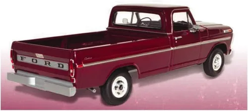 Miniatura 3 de 1970 Ford F-100 Custom Cab 4x4 Kit de modelo a escala 1:25
