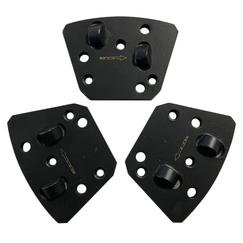 Miniatura 3 de Bolt on Diamond - Discos de molienda para pisos, húmedos o secos, juego de 3, unión dura, grano 18/20