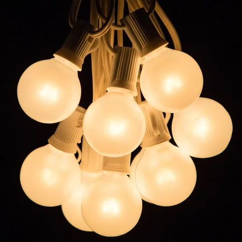 Miniatura 2 de Hometown Evolution, Inc. White Pearl - Guirnalda de luces para patio al aire libre