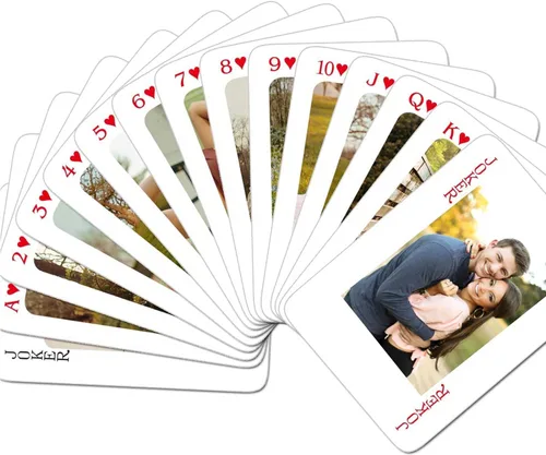 Miniatura 8 de Cartas de juego personalizadas, cartas estándar personalizadas con imagen de ambos lados, crea tus propias cartas divertidas para fiestas, regalos