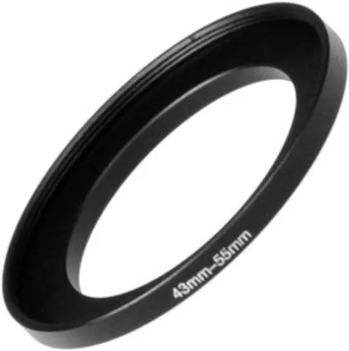 Miniatura 25 de Fotodiox arandela adaptadora de metal anodizado, negro (para filtros más grandes)